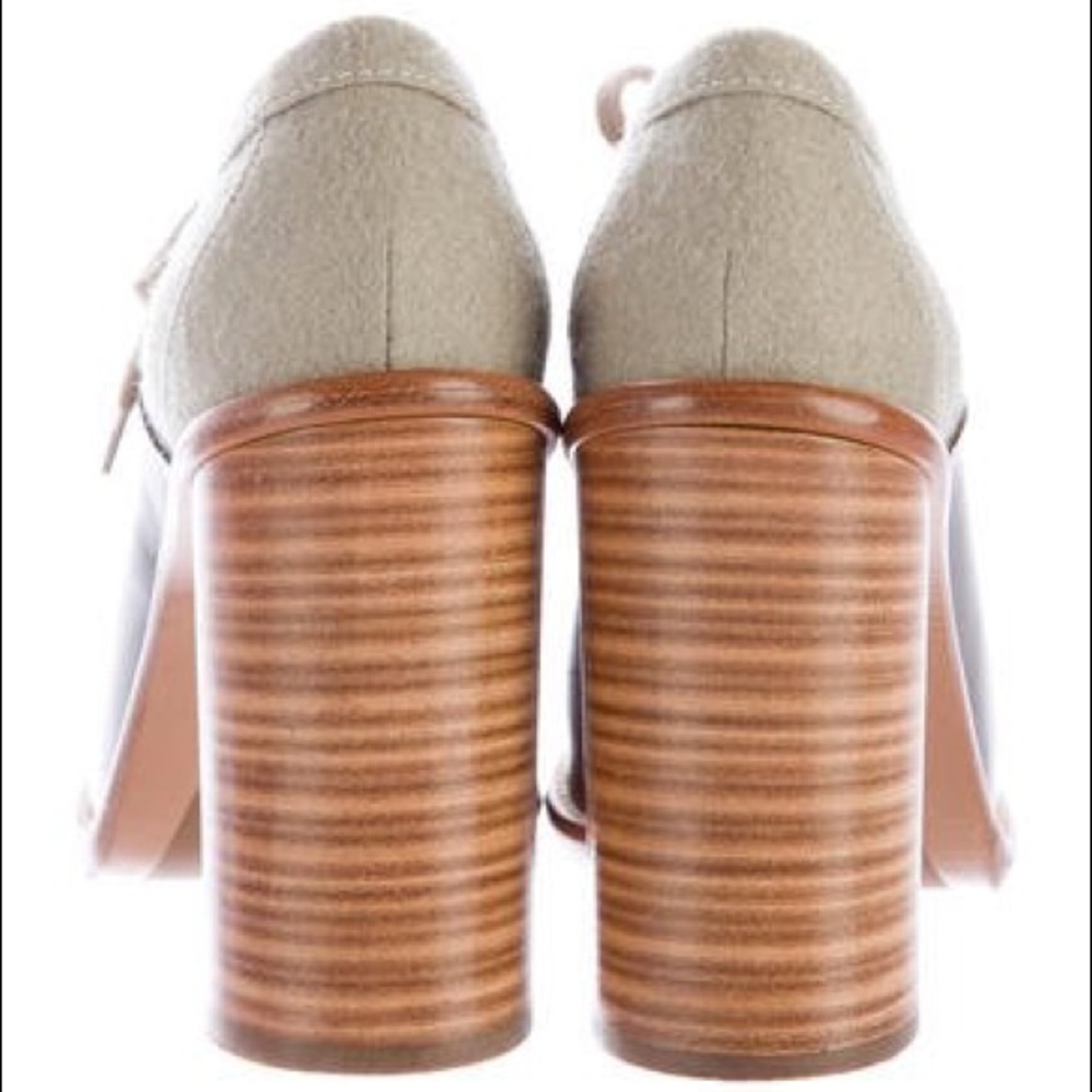 Chloe heels grey leather